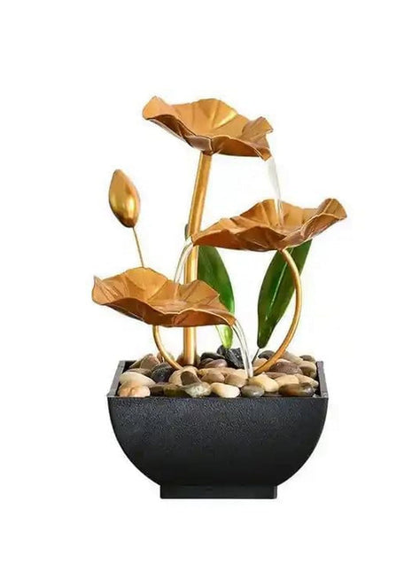 Small Indoor Fountain Automatic Humidifier Desktop Decor for Living Room and Bedroom Relaxation Craft water fountains for office USB water pump USB Water pump